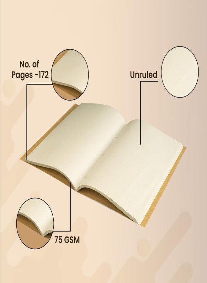 Packmate Tree Free Paper Packmate A4 Exercise Book (Bigger Ideas Design) - Unruled Made of 100% Recycled Paper - Image 3